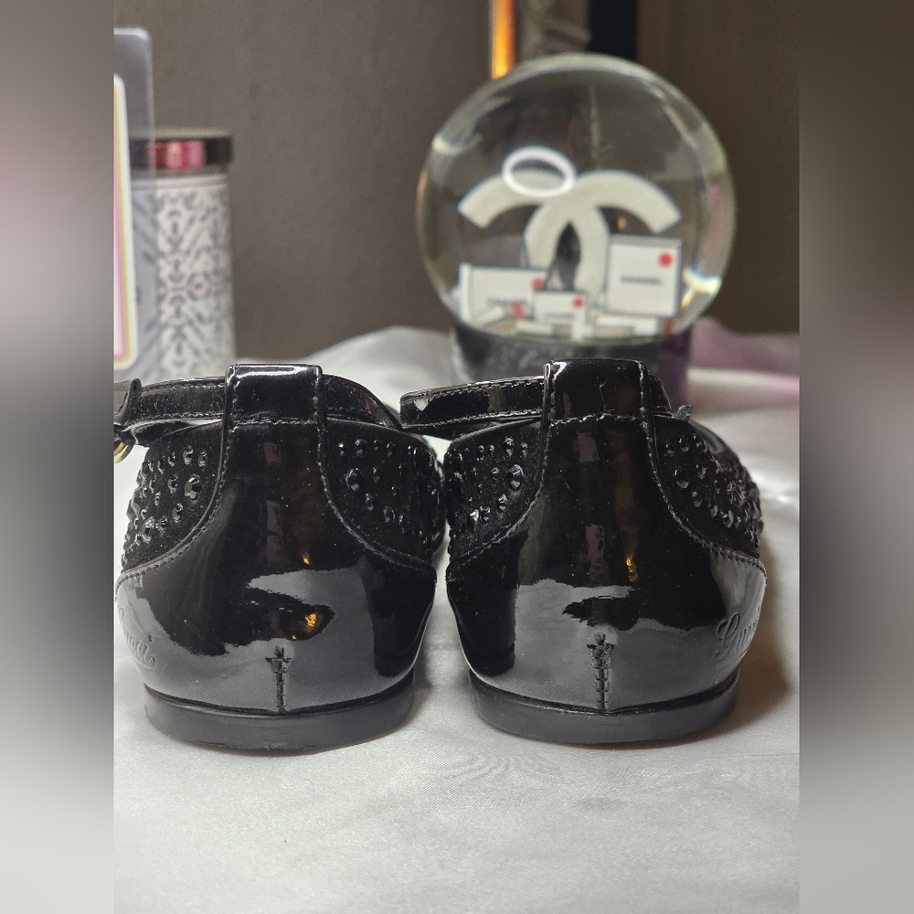 Beautiful Gucci Girls Bejeweled Flats! - Picture 5 of 10